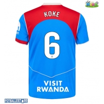 Atletico Madrid Koke #6 Tredjedrakt 2025-26 Kortermet